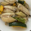 ななたそママ's cooksnap of when they made 焼くだけ☆夏野菜と手羽中のオーブン焼き☆.