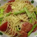 クックSXF9OE☆'s cooksnap of when they made ✿トマトとアスパラの冷製パスタ✿.