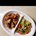 linhua's cooksnap of when they made 豆苗ベーコンきのこトマトのふんわり卵炒め.