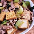 かなはは☆'s cooksnap of when they made チンゲン菜と厚揚げ豚肉甘辛煮.