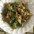 おのみちゃん's cooksnap of when they made ✿オクラの卵とじ✿.