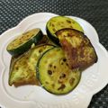 まろまろん♡'s cooksnap of when they made なすとズッキーニのマヨポン炒め♪.