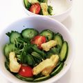 クックE662AA☆'s cooksnap of when they made 簡単　トマトと三つ葉サラダ　低カロリー.