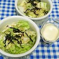 ととろ＆めい's cooksnap of when they made 白菜と塩昆布のサラダ.
