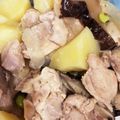 そらちゃん0504's cooksnap of when they made えっ？塩だけ？鶏肉とじゃがいもの塩煮.