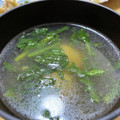 すみっちゃん's cooksnap of when they made とろとろ春菊たっぷりスープ♪.