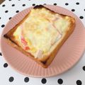 すず。♡'s cooksnap of when they made ☆コーン&カニカマトースト☆.