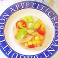hikarin♪'s cooksnap of when they made キラキラ☆宝石みたいな夏野菜のゼリー寄せ.