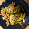 yobibaa's cooksnap of when they made 沖縄へ行ったつもりで！ゴーヤチャンプルー.