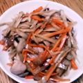ポニーリボン's cooksnap of when they made メインにもなる！豚と舞茸の味噌きんぴら.