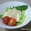 ☆Kan Kan☆'s cooksnap of when they made 豆腐とツナのサラダ.