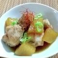 ＊＊ラテ＊＊'s cooksnap of when they made フライパンで簡単！鶏手羽元と大根の煮物.