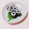 まあまま☆0403's cooksnap of when they made 赤梅紫蘇の細巻き寿司.