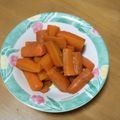 たちんぺ's cooksnap of when they made にんじんの常備菜☆ガーリックバター.