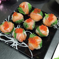 かなごん☆'s cooksnap of when they made サーモンといくらのてまり寿司。.