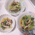 よーこ☆ガッキー's cooksnap of when they made 小松菜としめじの煮浸し.