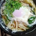ｻﾞ・ワンピース's cooksnap of when they made 美味しい♬鍋焼きうどん！.