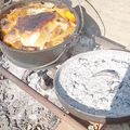 かまどの煙's cooksnap of when they made OSC ダッチオーブン ローストチキン.