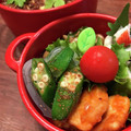 こつゆ514's cooksnap of when they made 簡単　オクラのあかり和え.