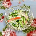 にきけん's cooksnap of when they made キュウリとモヤシの酢の物☆.