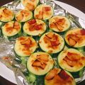ちえぞ〜's cooksnap of when they made 【簡単】ズッキーニのマヨチーズ焼き.