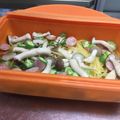 のんた＆きなこ's cooksnap of when they made ルクエ☆オクラとしめじのペペロンチーノ.