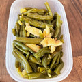 プチシュ's cooksnap of when they made 油揚げといんげんのくたくた煮.
