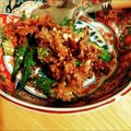 おたもぎ's cooksnap of when they made オクラの胡麻おかか和え.