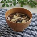 まろんかふぇ's cooksnap of when they made きのこの香りを楽しむお味噌汁.