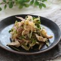 まろんかふぇ's cooksnap of when they made 切干大根☆新玉ねぎ☆貝割れの胡麻サラダ♪.