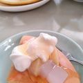 生姜✩'s cooksnap of when they made 革命的ふわふわ！簡単小麦粉ホットケーキ.