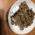 みみふぁん's cooksnap of when they made ～ひき肉とナスの混ぜご飯～.