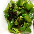 なみのゆくさき's cooksnap of when they made お弁当の副菜　ピーマンナムル.