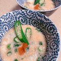 ぐーたらレシピ研究所's cooksnap of when they made ✿長芋とオクラのすり流し風＠明太子風味で.