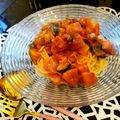 りえこ食堂's cooksnap of when they made ラタトゥイユをリメイク 冷製パスタ.