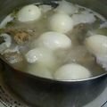 WICKY0718's cooksnap of when they made 鶏がらと大根の真っ白煮.