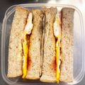 クックTVP95C☆'s cooksnap of when they made 簡単 美味しいハムエッグ トーストサンド.