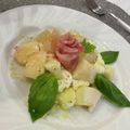 新米クックマン's cooksnap of when they made 簡単！桃とモッツァレラ、生ハムのサラダ♡.