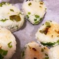 ふぁんころ's cooksnap of when they made フライパンで！ごま油香る　塩焼きおにぎり.