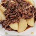 色白王子's cooksnap of when they made 牛肉と山芋　すき焼き風炒め　覚え書き.