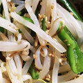 チョコ♪ミント's cooksnap of when they made 学校給食★もやしとピーマンのごまいため.