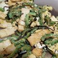 ち（＊´・ω・｀）ろ's cooksnap of when they made ☆厚揚げと塩昆布でゴーヤチャンプル☆.