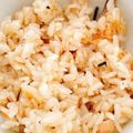 りーとぽん's cooksnap of when they made ゆで鶏スープで炊き込みご飯.