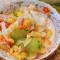 あちゃママ♡'s cooksnap of when they made 野菜嫌いも食べる★給食風ツナサラダ.