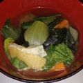 ういき☆彡's cooksnap of when they made ごま油がよく合う☆ちんげん菜のお味噌汁.