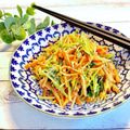 gomapon's cooksnap of when they made 豆苗と人参のゴママヨサラダ.