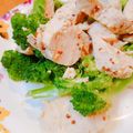 かわゆう1211's cooksnap of when they made 鶏むね肉とブロッコリーの粒マスタード炒め.
