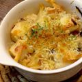 ばたみそーぱん☆'s cooksnap of when they made はんぺんとチーズの簡単グラタン！？.
