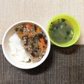 sAix59's cooksnap of when they made 離乳食☆ナスとそぼろの和風煮丼.