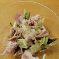 たばお's cooksnap of when they made 焼きネギと生ハムのサラダ.